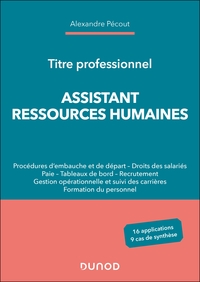 Titre professionnel Assistant Ressources humaines