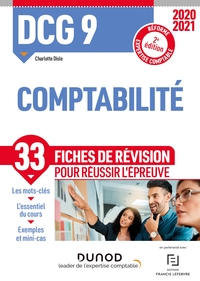 DCG 9 Comptabilité - Fiches de révision - 2020-2021