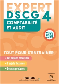 DSCG 4 - EXPERT - Comptabilité et audit 2025-2026