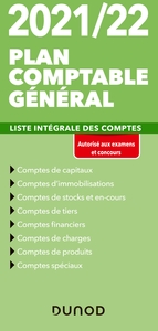 Plan comptable général 2021/22