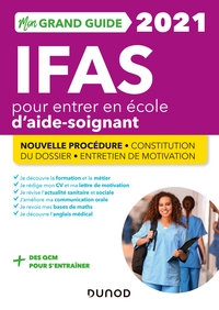 Mon Grand Guide IFAS 2021 pour entrer en école d'aide-soignant