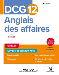 DCG 12 Anglais des affaires - Manuel - 2e éd.