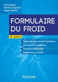 FORMULAIRE DU FROID - 15E ED.