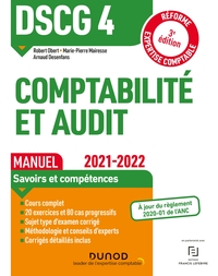 DSCG 4 - COMPTABILITE ET AUDIT - DSCG 4 - DSCG 4 COMPTABILITE ET AUDIT - MANUEL 2021/2022 - REFORME