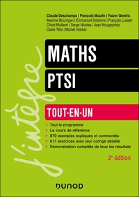 MATHS TOUT-EN-UN PTSI - 2E ED.