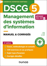 DSCG 5 - Management des systèmes d'information - Manuel - Réforme 2026-2027