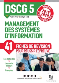DSCG 5 Management des systèmes d'information - Fiches de révision - Réforme 2019-2020
