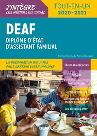 DEAF - TOUT-EN-UN 2020-2021 - DIPLOME D'ETAT D'ASSISTANT FAMILIAL