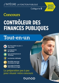 Concours Contrôleur des finances publiques - 2022-2023