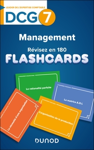 DCG 7 - Management - révisez en 180 flashcards !