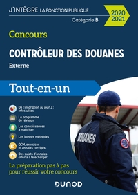 Concours Contrôleur des douanes - Externe - Tout-en-un - 2020/2021