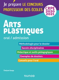 ARTS PLASTIQUES - ORAL / ADMISSION - CRPE 2020-2021