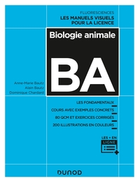 BIOLOGIE ANIMALE - LES FONDAMENTAUX, COURS AVEC EXEMPLES CONCRETS, 80 QCM ET EXERCICES CORRIGES