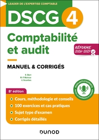 DSCG 4 - Comptabilité et audit - Manuel Réforme 2026-2027