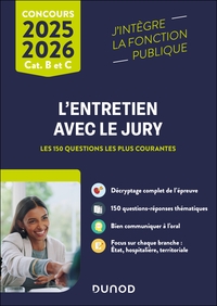 L'entretien avec le jury - Concours et examens professionnels cat. B et C