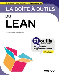 BOITE A OUTILS STRATEGIE D'ENTREPRISE - T05 - LA BOITE A OUTILS DU LEAN - 3E ED.