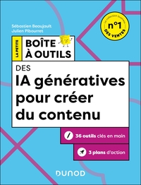 BOITE A OUTILS MARKETING / COMMUNICATION - T17 - LA PETITE BOITE A OUTILS DES IA GENERATIVES POUR CR