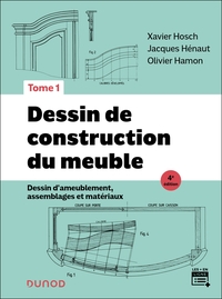 TECHNOLOGIE DES METIERS DU BOIS - MENUISERIE, EBENISTERIE, AGENCEMENT - DESSIN DE CONSTRUCTION DU ME