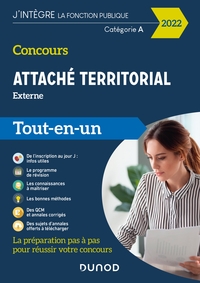 Concours Attaché territorial externe 2022 - Tout-en-un