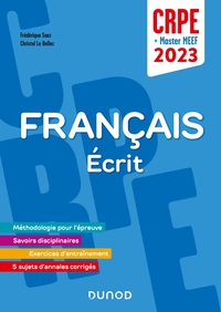 Concours Professeur des écoles - Français - Ecrit -  CRPE 2023 - Master MEEF