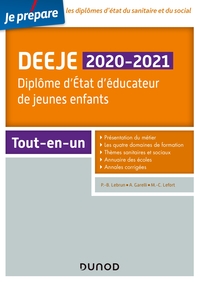 DEEJE 2020/2021 - Diplôme d'État d'éducateur de jeunes enfants - Tout-en-un