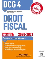 DCG 4 Droit fiscal - Manuel - 2020/2021