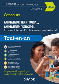 Concours Animateur territorial, animateur principal - 2023