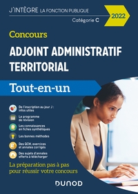 Concours Adjoint administratif territorial - Tout-en-un - 2022