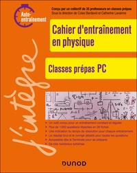 Cahier d'entrainement en physique PC