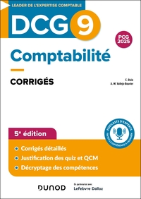 DCG 9 - Comptabilité - Corrigés - 5e éd.