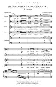 DOMINICK DIORIO: A DOME OF MANY-COLOURED GLASS... CHANT