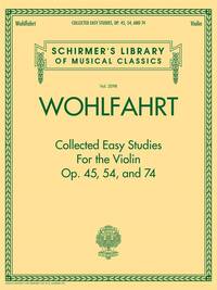 FRANZ WOHLFAHRT: COLLECTED EASY STUDIES FOR THE VIOLIN