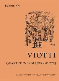 QUARTET IN E FLAT MAJOR OP. 22/3