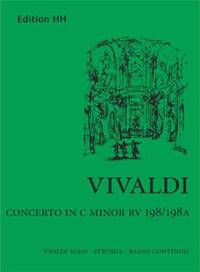 CONCERTO IN C MINOR RV 198/198A