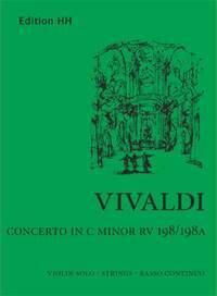 CONCERTO IN C MINOR RV 198/198A