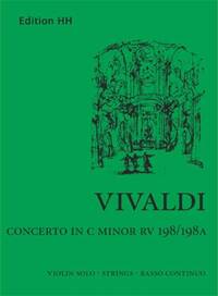 CONCERTO IN C MINOR RV 198/198A
