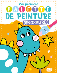 MA PREMIÈRE PALETTE DE PEINTURE - DINOSAURES