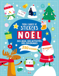 MON CAHIER DE STICKERS - NOEL