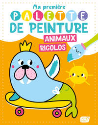 Première palette de peinture - Animaux rigolos