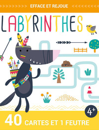 EFFACE ET REJOUE LABYRINTHES