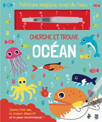 Cherche et trouve océan - Peinture magique eau
