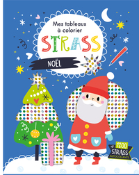 MES TABLEAUX A COLORIER STRASS - NOEL