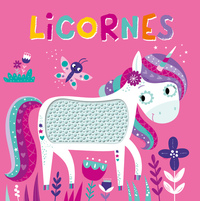 LICORNES - MON LIVRE A TOUCHER EN SILICONE