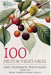 100 Fruits and Vegetables 100 Postcards /anglais