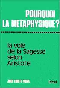Pourquoi la métaphysique?