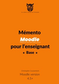 MEMENTO MOODLE POUR L'ENSEIGNANT - BASE - ILLUSTRATIONS, COULEUR