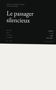Le passager silencieux