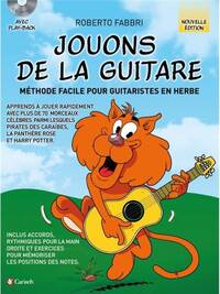 ROBERTO FABBRI : JOUONS DE LA GUITARE - RECUEIL + CD