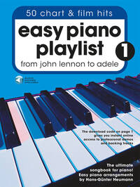 EASY PIANO PLAYLIST: VOLUME 1 (BOOK/AUDIO DOWNLOAD) PIANO+TELECHARGEMENT