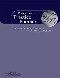 MUSICIAN'S PRACTICE PLANNER ACCESSOIRE